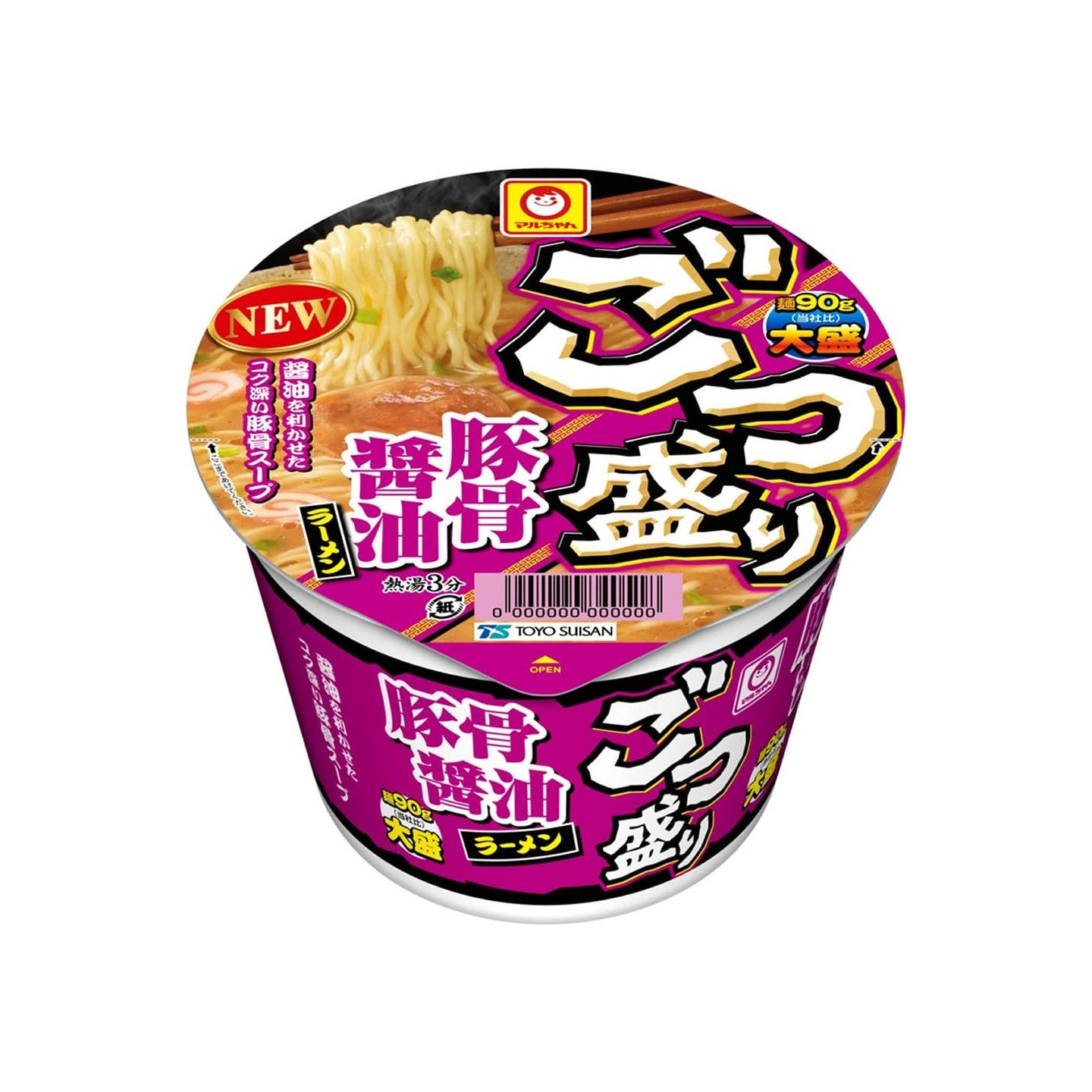 Gotsumori Cup Wonton Tonkotsu Shoyu Ramen 122g (TOYO SUISAN)