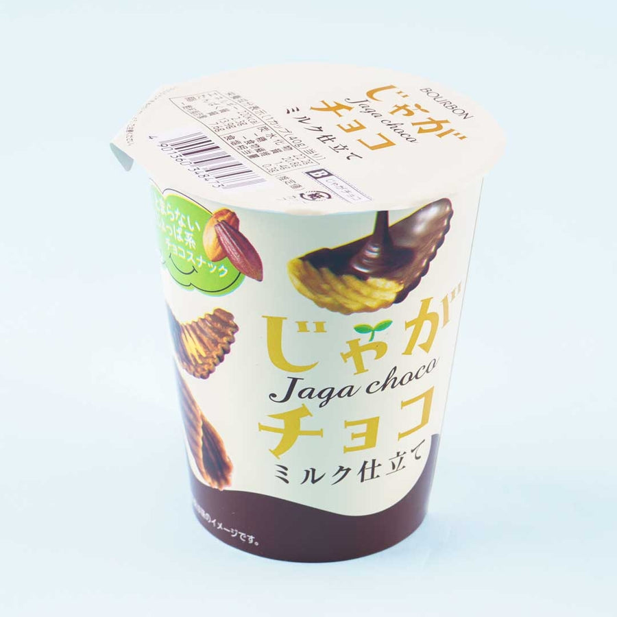 Jaga Choco Coated Potato Chips Milk Chocolate 37g (BOURBON)