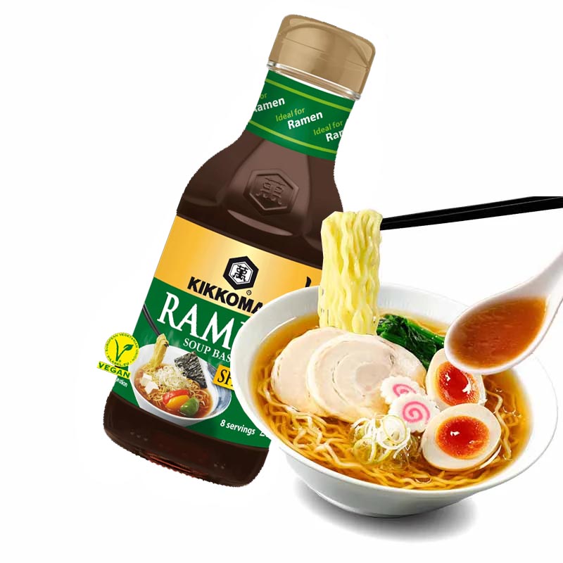 Konsentrert Ramen Nudelsuppe Base Shoyu (Sojasaus) 250ml (KIKKOMAN)