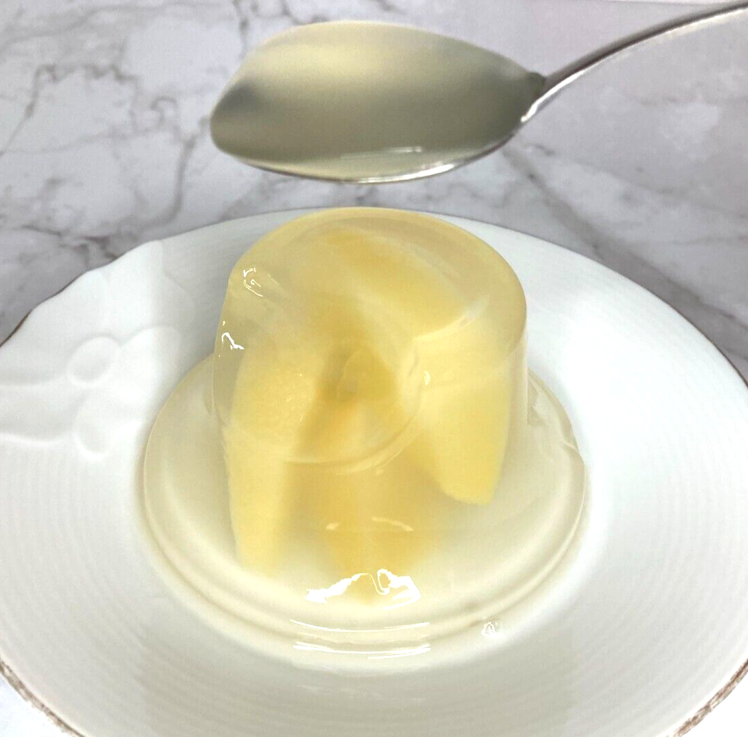 Dessert Marche Peach Jelly Dessert 140g (BOURBON)