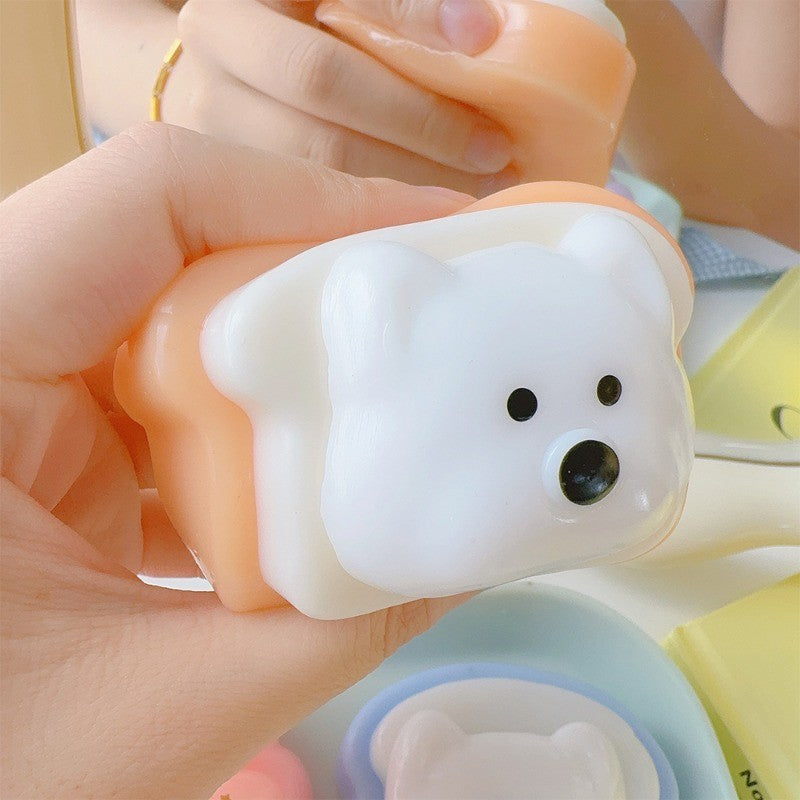 Taba Squishy Bread Dog 8cm