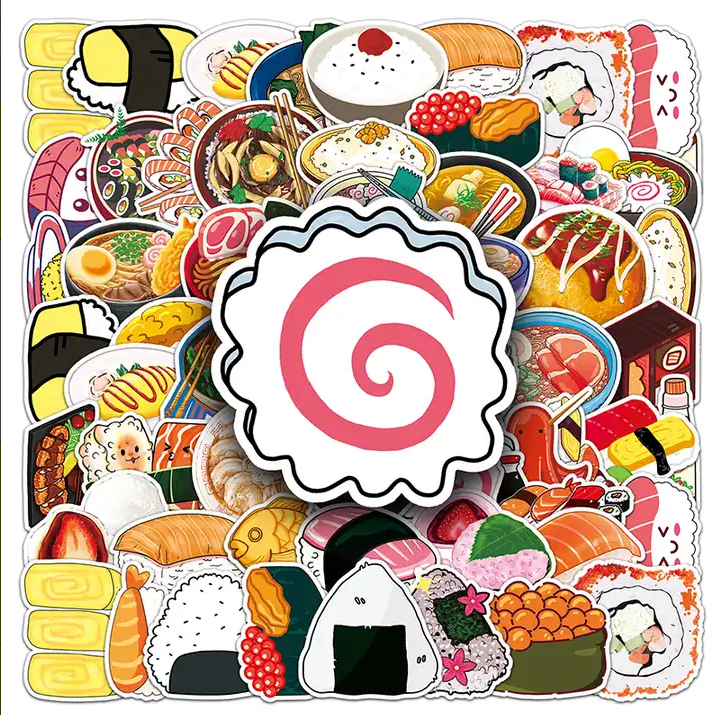 Sticker Flakes Japanese Cuisine