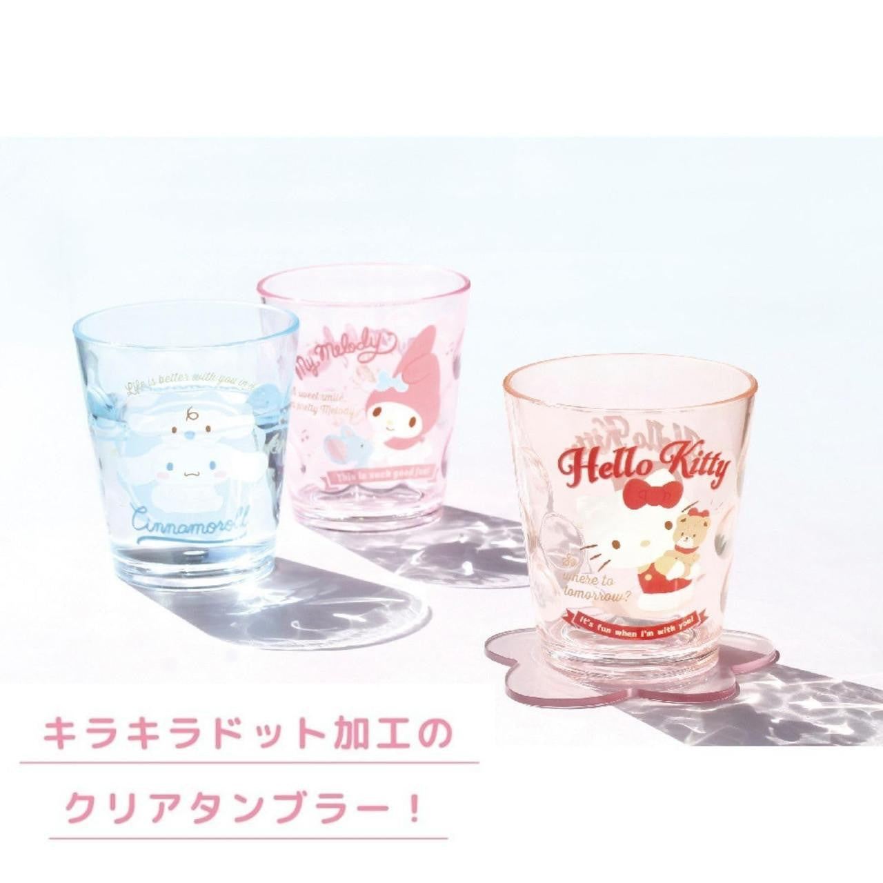 Sanrio My Melody Clear Acrylic Tumbler (T's Factory)