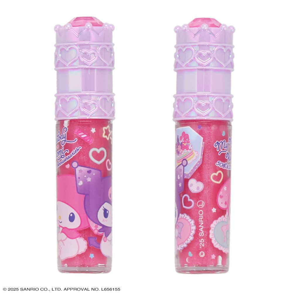 Sanrio My Melody & Kuromi Duftende Farge Glittery Lip Gloss (SHOBIDO)