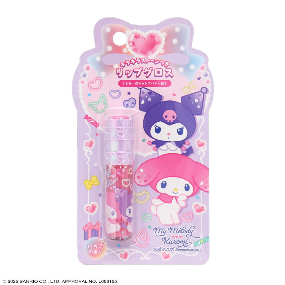 Sanrio My Melody & Kuromi Duftende Farge Glittery Lip Gloss (SHOBIDO)