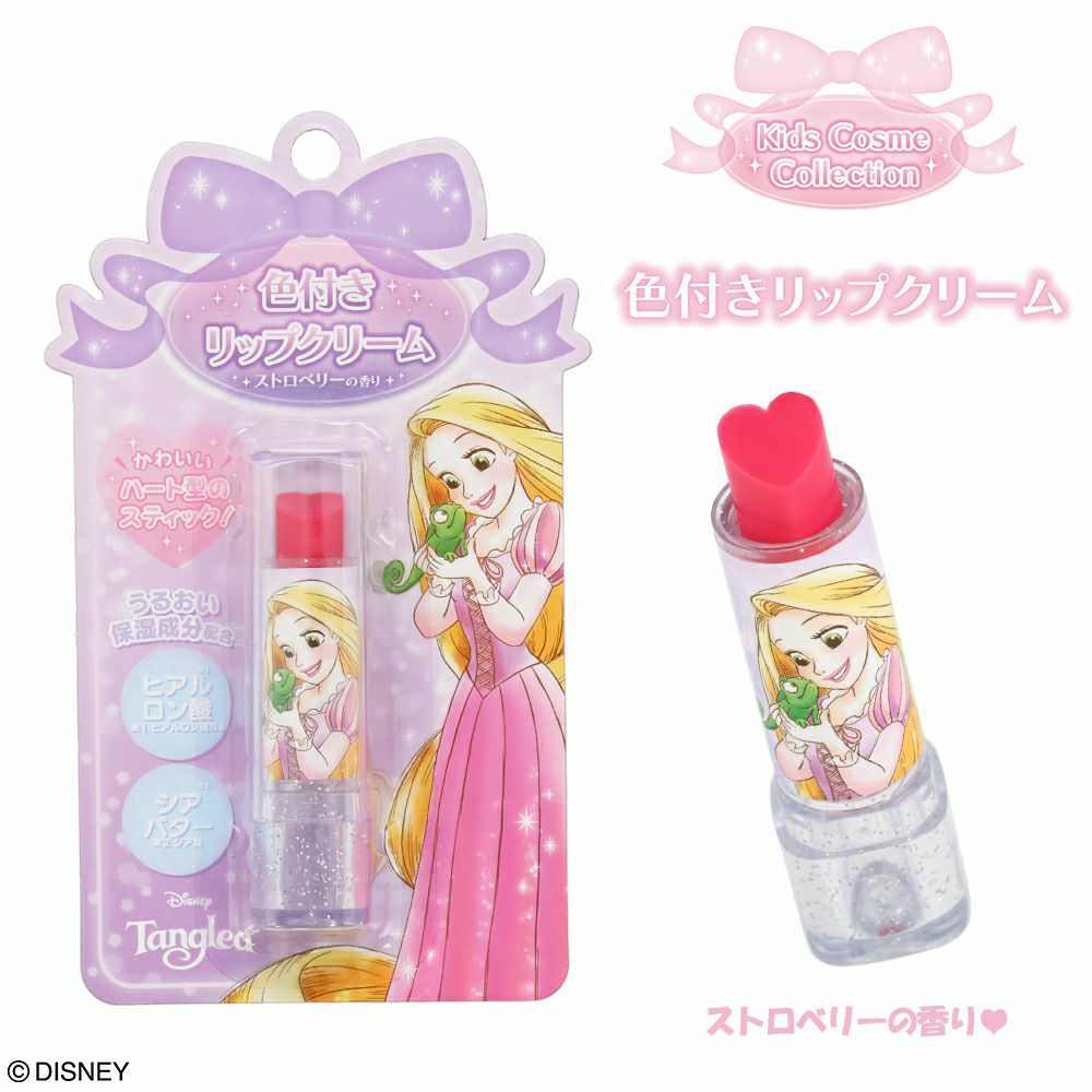 Disney Rapunzel Duftende Farge Lip Cream Strawberry (SHOBIDO)