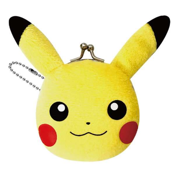 Pokemon Face Coin Purse Pikachu (MARUYOSHI)