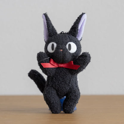 Studio Ghibli Kiki's Delivery Service Plush Keychain Jiji Belly-rub Position (SUM ARROW)