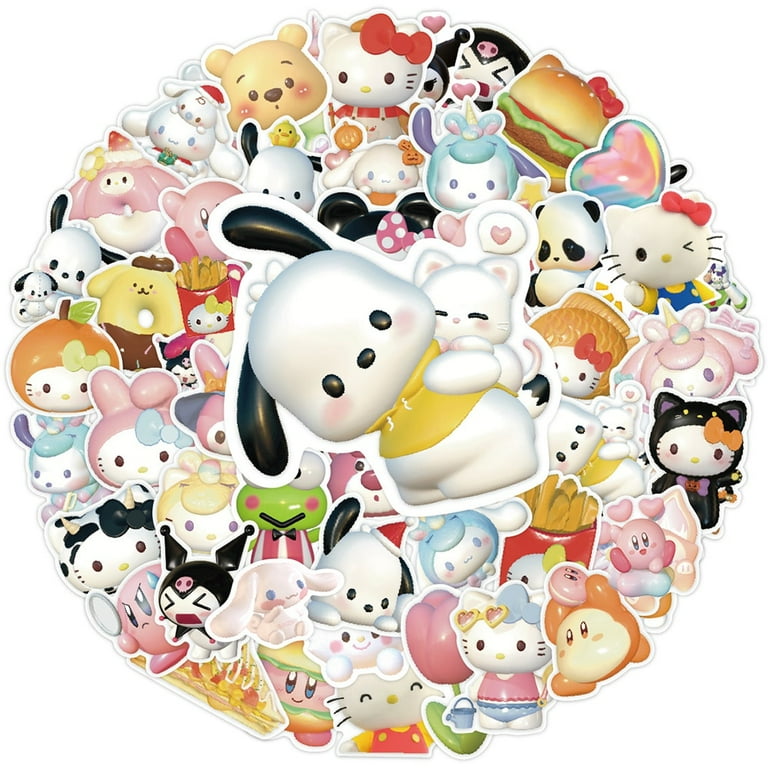 Sticker Flakes Sanrio Friends