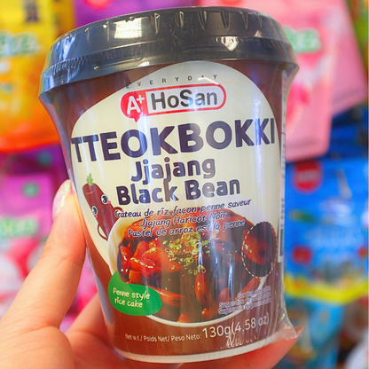Tteokbokki Jjajang Cup 130g (A+Hosan)