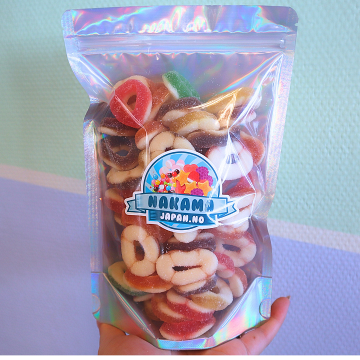 Assorted Gummy Fizzy Rings (VIDAL)