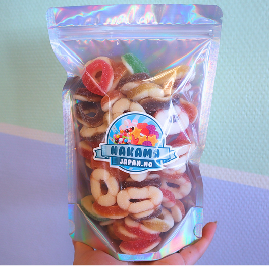 Assorted Gummy Fizzy Rings (VIDAL)