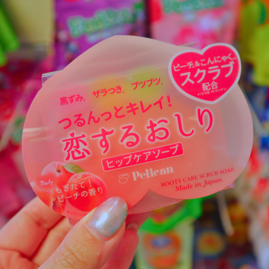 Peach Hip Care Soap Koisuru Oshiri 80g (Pelican Soap)