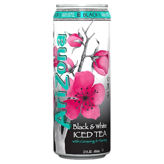 Arizona Black & White Iced Tea 650ml