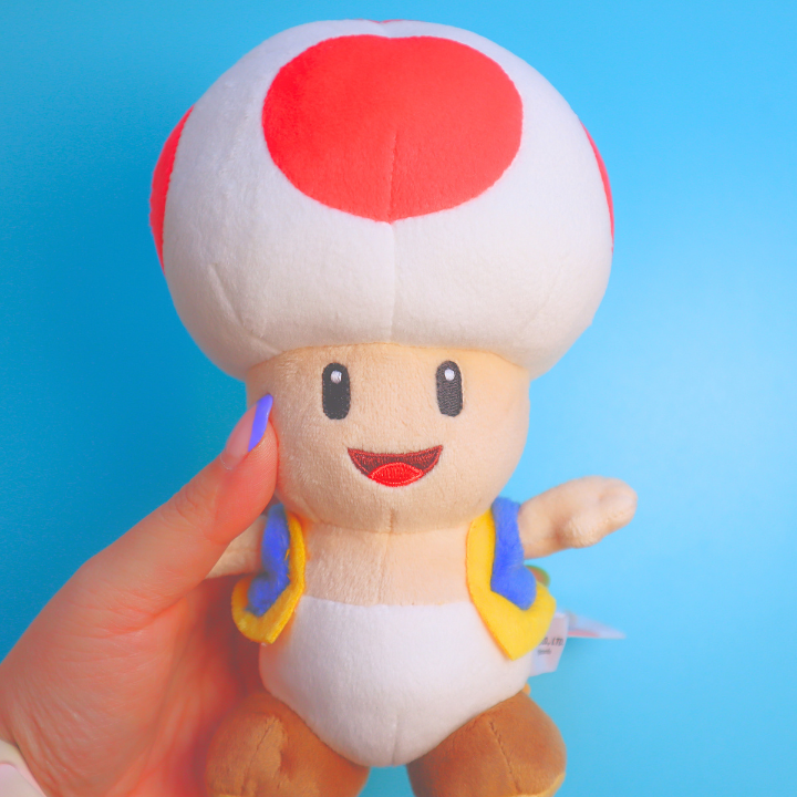 Super Mario All-Star Collection Plushie Toad 20cm (SANEI)