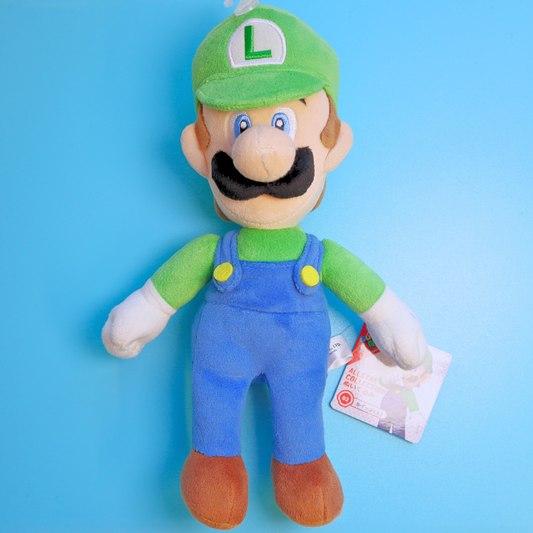 Super Mario All-Star Collection Plushie Luigi 26cm (SANEI)
