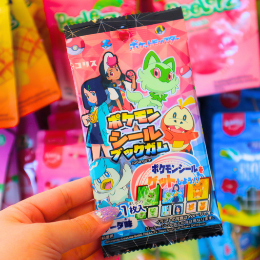 Pokemon Collectable Sticker Book & Gum Pack 3.5g (CORIS)