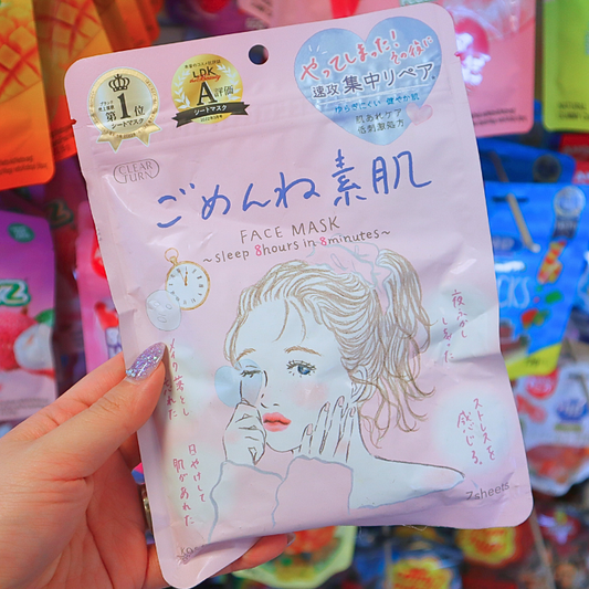 Gomenne Suhada Clear Turn Conditioning Face Mask 7 sheets (KOSE)
