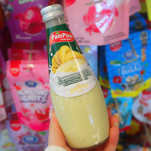 Coconut Milk Drink w/ Banana Flavor 290ml (Pampino)
