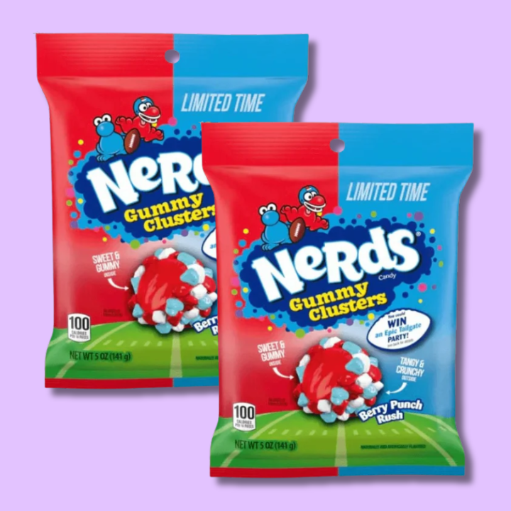 Nerds Gummy Clusters Berry Punch Rush 142g