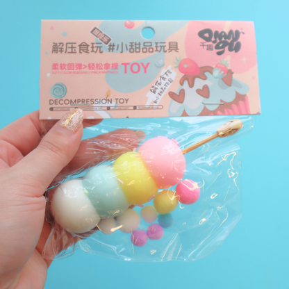Taba Squishy 4 Colored Dango