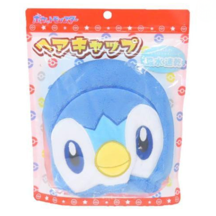 Pokemon Quick Dry Towel Hair Cap Piplup (TAKARA TOMY)
