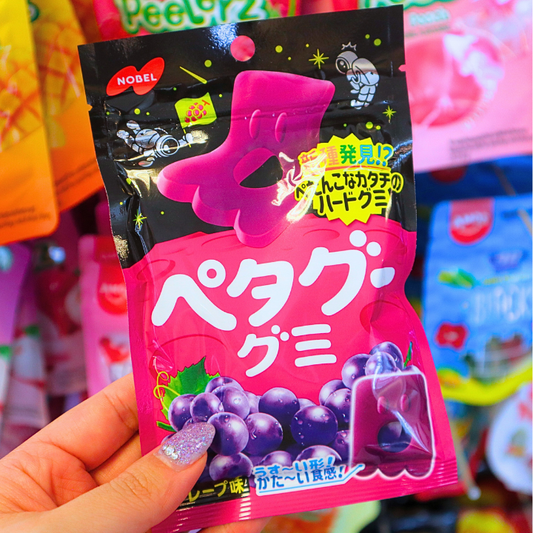 Peta Goo Gummy Candy Grape 50g (NOBEL) DATOVARE