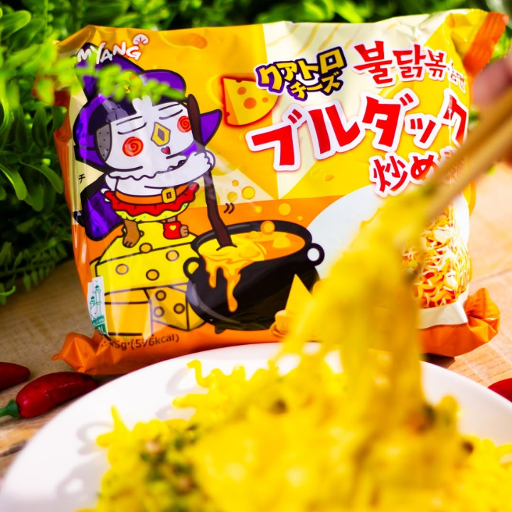 Buldak Hot Chicken Quattro Cheese 145g (SAMYANG)