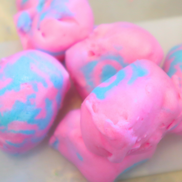 Freeze Dried Salt Water Taffy Cotton Candy