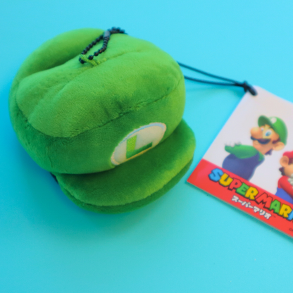 Mario Cart Mocchi Ball Chain Mascot Luigi's Hat (Takara Tomy A.R.T.S)