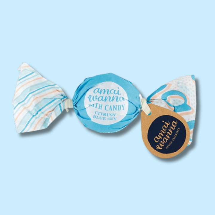 Amai Wanna Sweet Party Bath Candy Sitrusy Blue Sky 35g