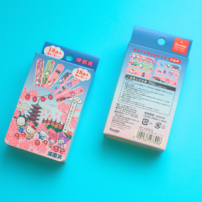 Sanrio Characters Sakura Kimono Band Aid Plaster Set (SANRIO)