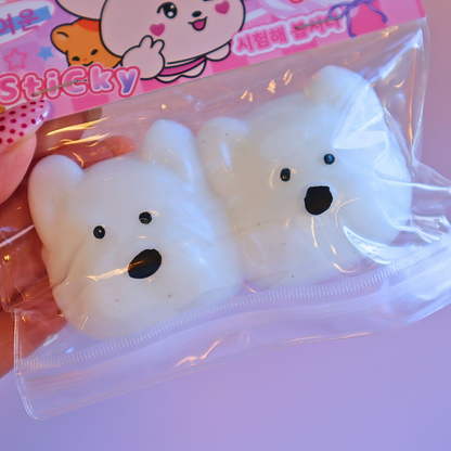 Taba Squishy Cute Little Dog Head