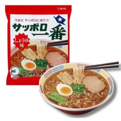 Sapporo Ichiban Soy Sauce Ramen 92g (SANYO)