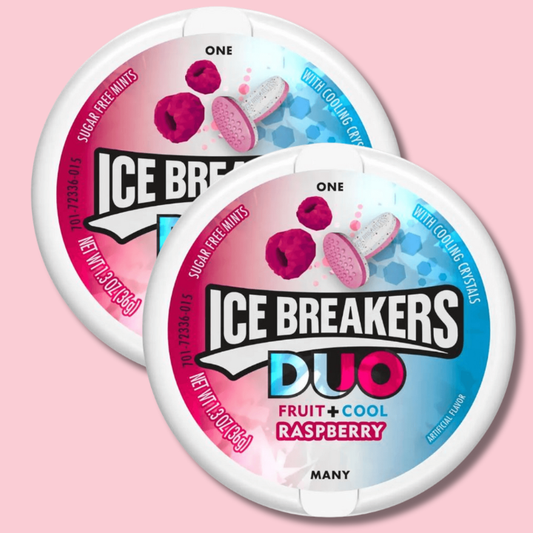 Ice Breakers Duo Raspberry Sugar Free Mint 36g