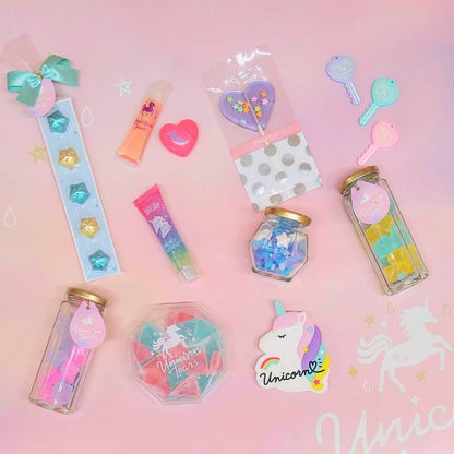 Crystal Candy Kohakutou Twins Crystal W Dream-Granting Star Fragments 100g (Unicorn Tears)