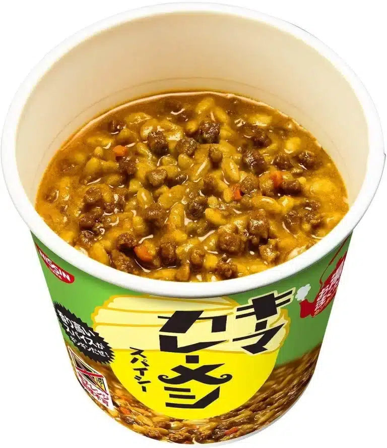 Keema Curry Meshi Spicy Cup 105g (NISSIN)