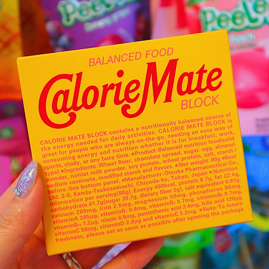 Calorie Mate Block Balanced Nutrition Food Chocolate 4 Bars 80g