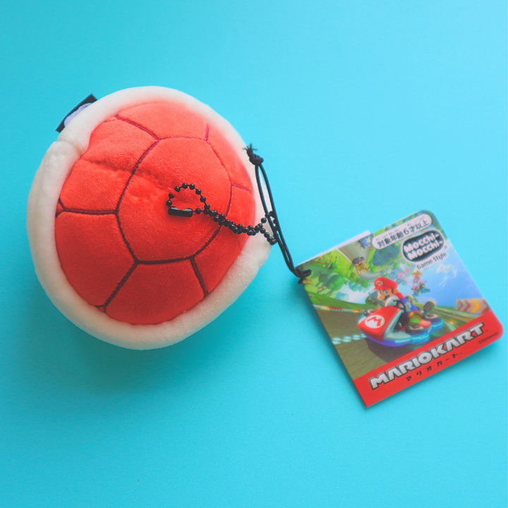 Mario Cart Mocchi Ball Chain Mascot Red Shell (Takara Tomy A.R.T.S)