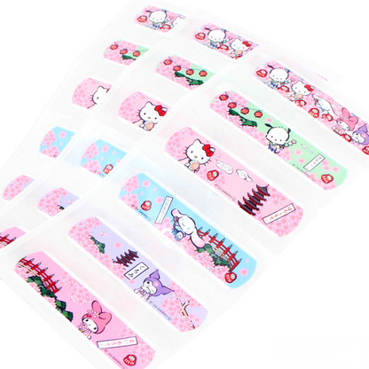 Sanrio Characters Sakura Kimono Band Aid Plaster Set (SANRIO)