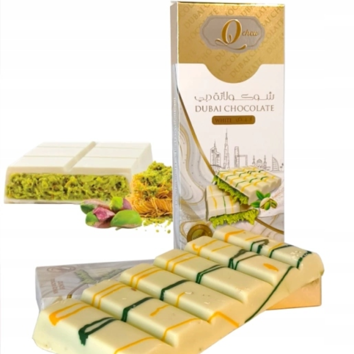 Dubai Chocolate White Chocolate 160g (EURENI) DATOVARE