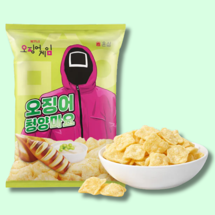 Neflix Squid Game Spicy Mayo Chips 50g (NETFLIX)