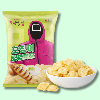 Neflix Squid Game Spicy Mayo Chips 50g (NETFLIX)