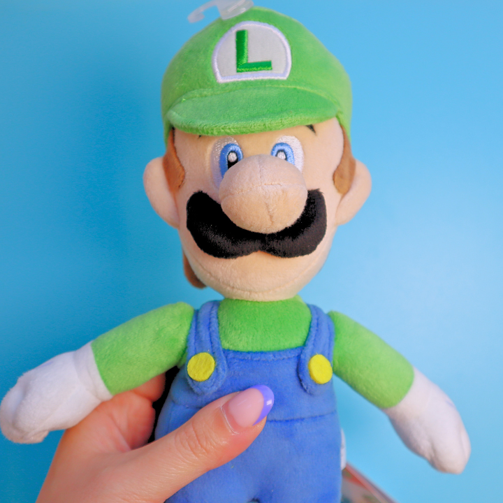 Super Mario All-Star Collection Plushie Luigi 26cm (SANEI)