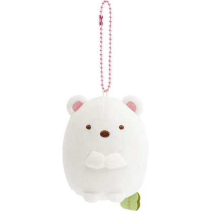 Sumikko Gurashi Plush Keychain Shirokuma (SAN-X)