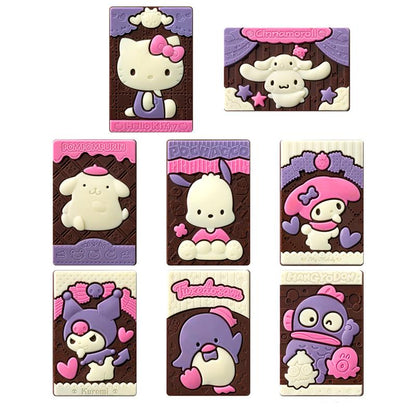 Sanrio Characters Paki Chocolate w/Wheat Puff 26.5g (BANDAI)