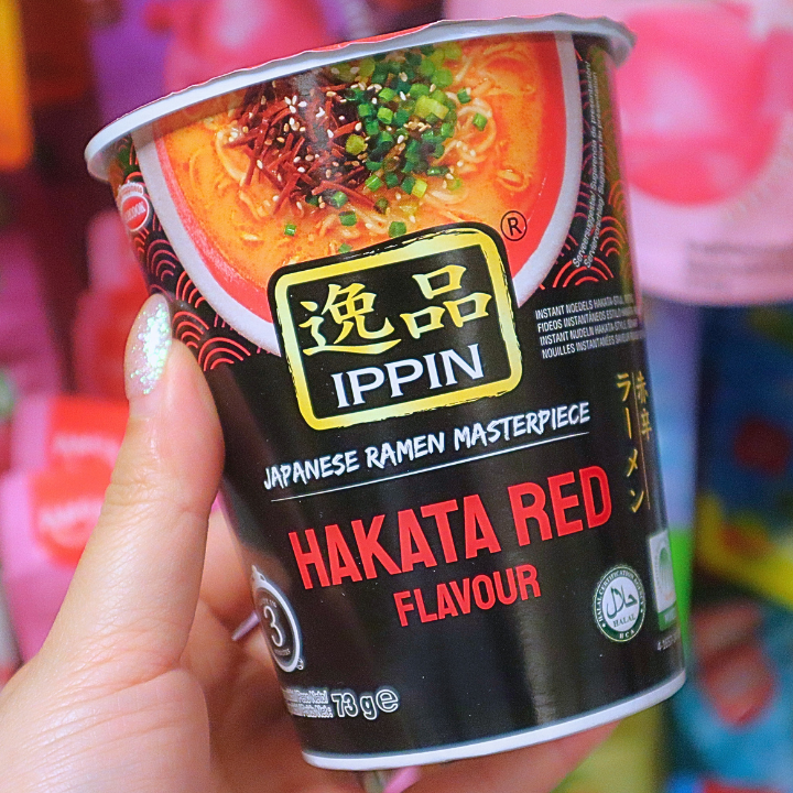 Ramen Noodles Ippin Cup Hakata Red 73g (ACECOOK)