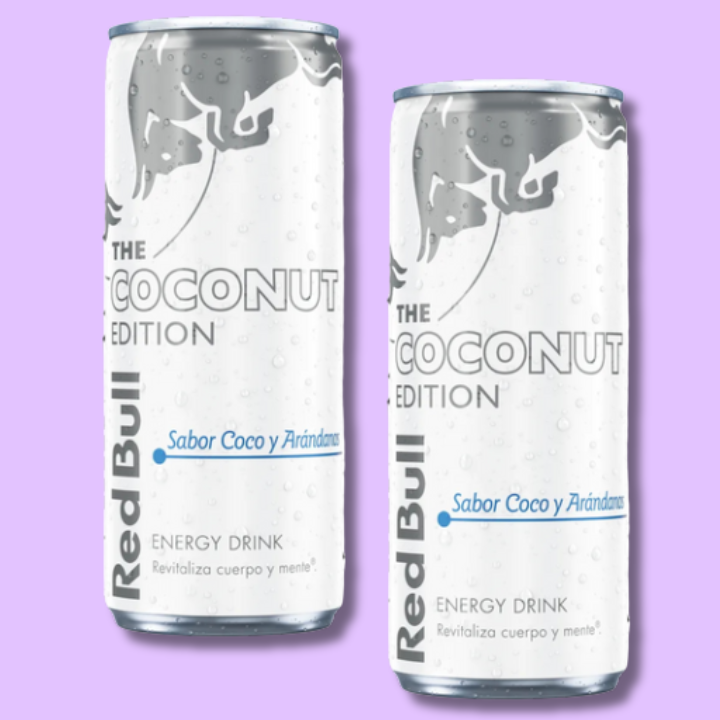 Red Bull Coconut Edition Sabor Coco y Arándanos 250 ml