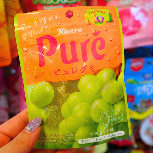 Pure Gummy Muscat Grape 56g (KANRO) DATOVARE