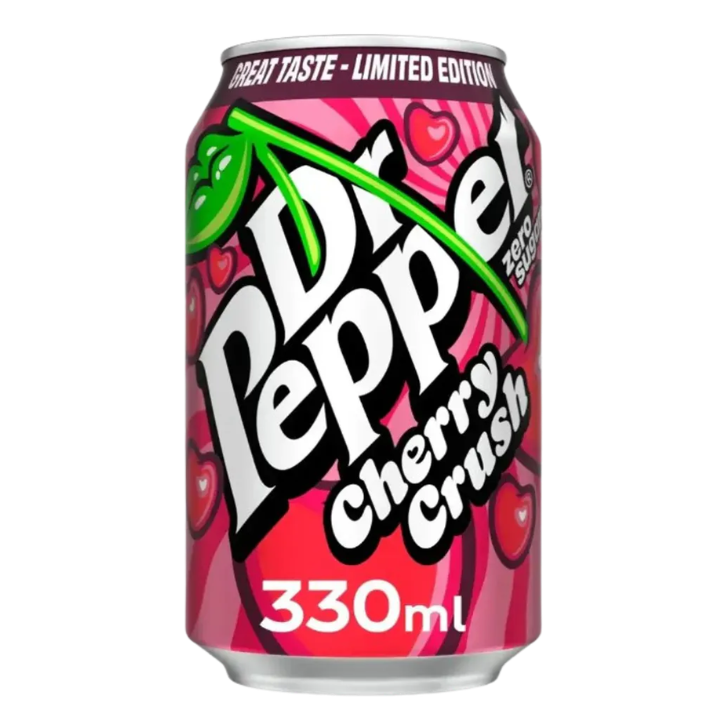 Dr. Pepper Cherry Crush Zero Sugar 330ml